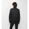 Chaqueta de nailon y lana con Check-Stitch