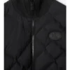 Chaqueta de nailon y lana con Check-Stitch
