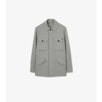 Chaqueta de sarga de algodón