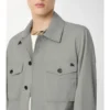 Chaqueta de sarga de algodón