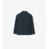 Chaqueta entallada de algodón