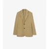 Chaqueta entallada de algodón técnico
