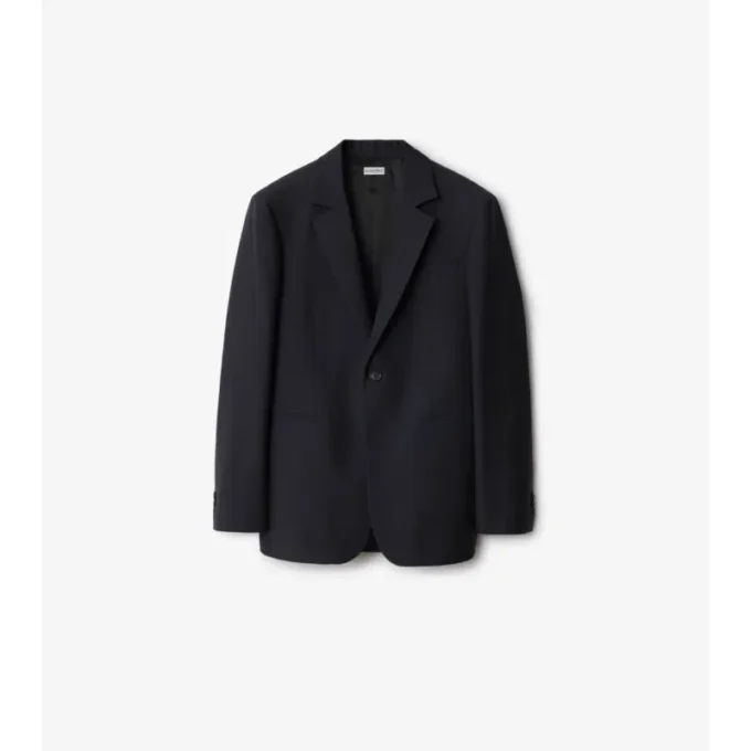 Chaqueta entallada de lana