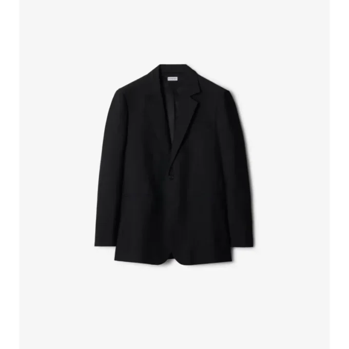 Chaqueta entallada de lana