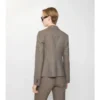 Chaqueta entallada de lana Mouliné