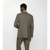 Chaqueta entallada de lana «sharkskin»