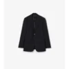 Chaqueta entallada de lana y mohair