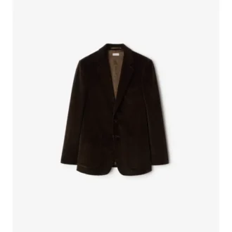 Chaqueta entallada de pana