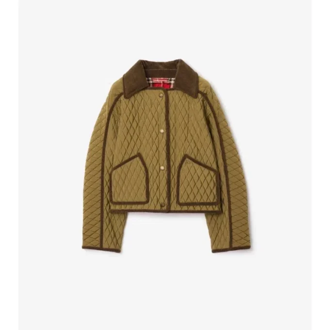 Chaqueta Floriston corta de nailon acolchado