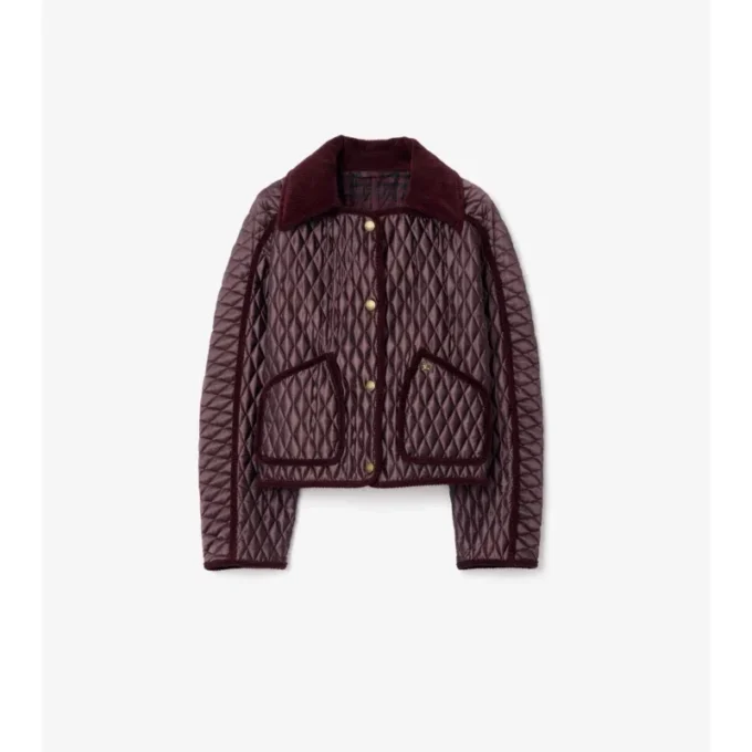 Chaqueta Floriston corta de nailon acolchado