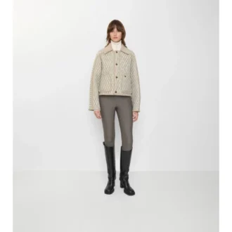 Chaqueta Floriston corta de nailon acolchado