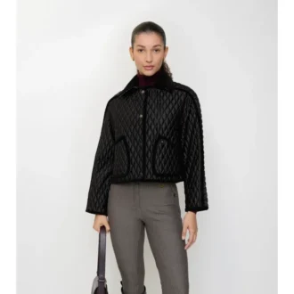 Chaqueta Floriston corta de nailon acolchado