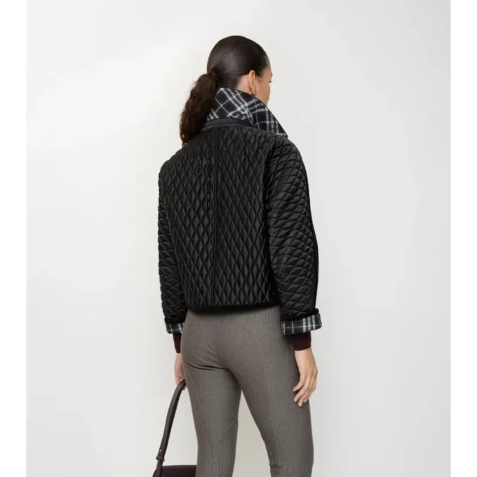 Chaqueta Floriston corta de nailon acolchado