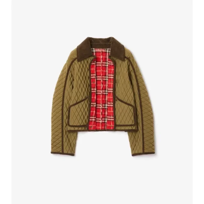 Chaqueta Floriston corta de nailon acolchado