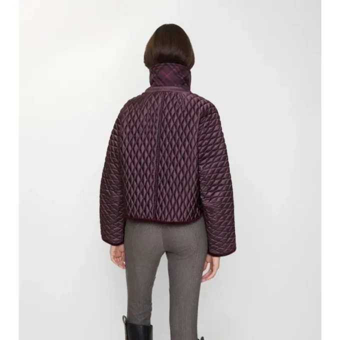 Chaqueta Floriston corta de nailon acolchado
