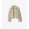 Chaqueta Floriston corta de nailon acolchado