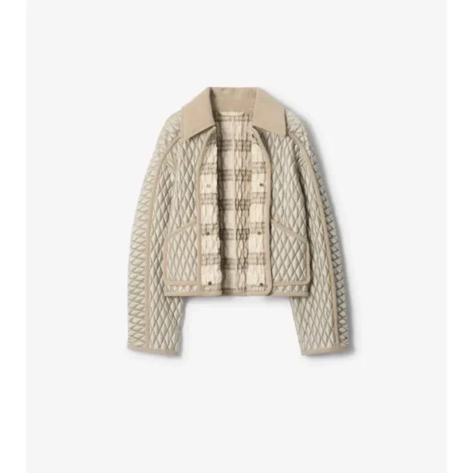 Chaqueta Floriston corta de nailon acolchado