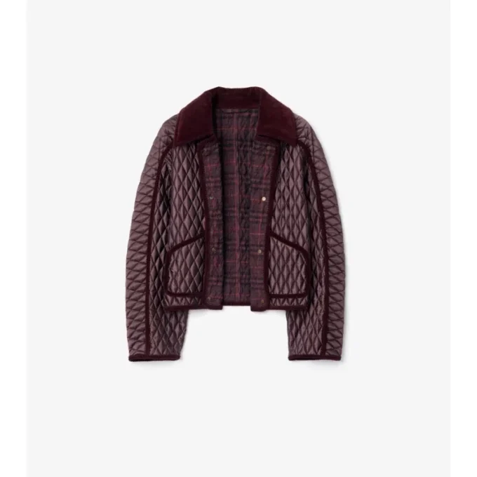 Chaqueta Floriston corta de nailon acolchado