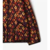 Chaqueta Floriston de nailon acolchado con estampado de hojas de geranio