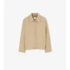 Chaqueta Harrington de gabardina