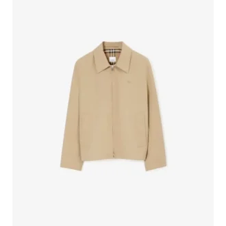 Chaqueta Harrington de gabardina