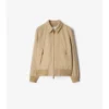 Chaqueta Harrington de gabardina