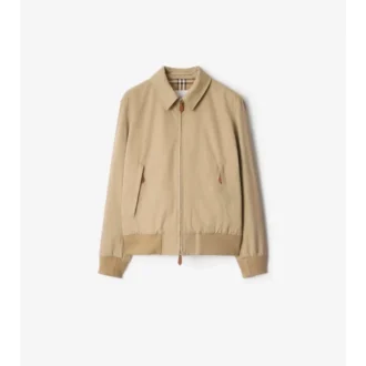Chaqueta Harrington de gabardina