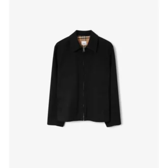Chaqueta Harrington de gabardina