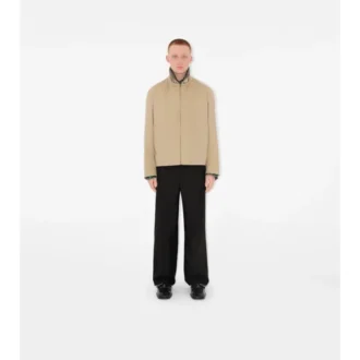 Chaqueta Harrington de gabardina