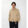 Chaqueta Harrington de gabardina