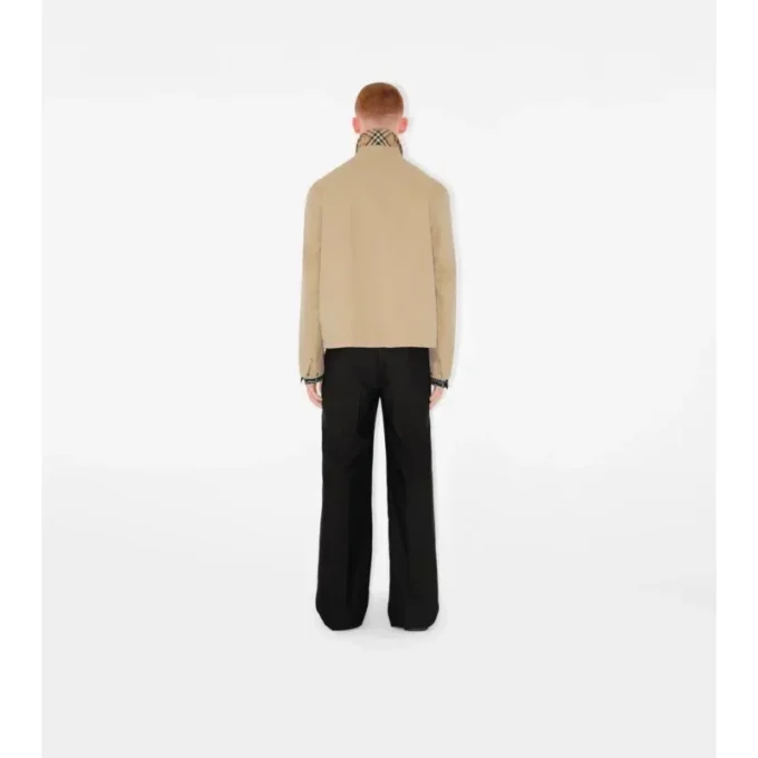 Chaqueta Harrington de gabardina