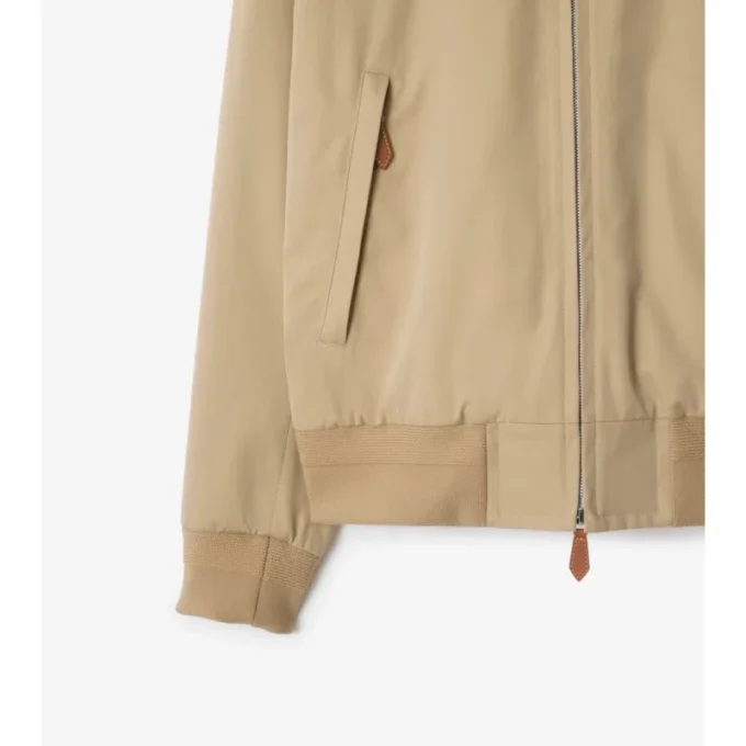 Chaqueta Harrington de gabardina