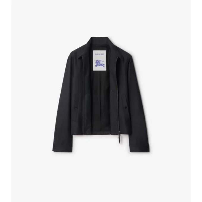 Chaqueta Harrington de lana