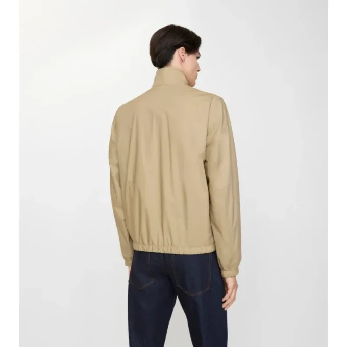 Chaqueta Harrington reversible de algodón