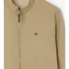 Chaqueta Harrington reversible de algodón
