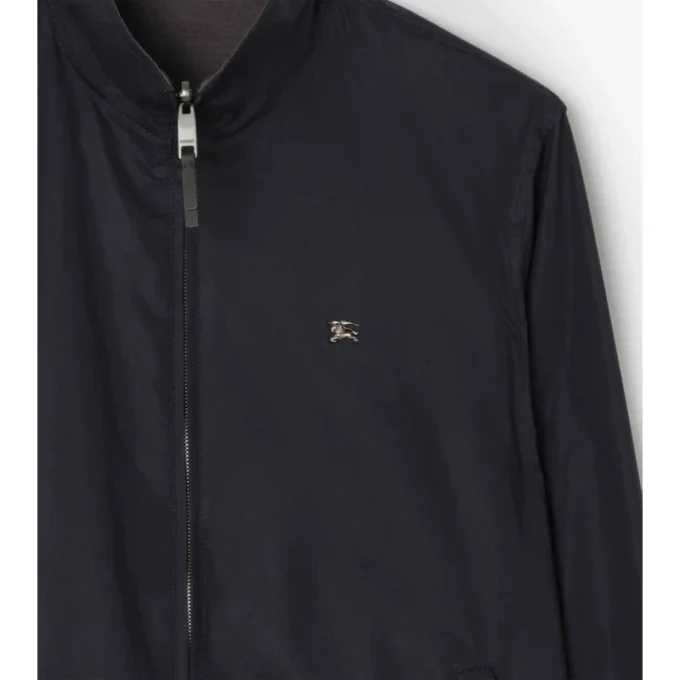 Chaqueta Harrington reversible de algodón
