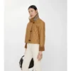Chaqueta Howle de algodón acolchado con cuello de piel de cordero