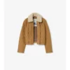 Chaqueta Howle de algodón acolchado con cuello de piel de cordero