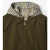 Chaqueta reversible de algodón a cuadros