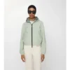 Chaqueta reversible de cuadros corta
