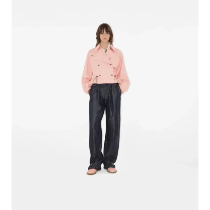 Chaqueta trench con capucha de Tropical Gabardine