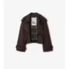 Chaqueta trench corta de Gabardine