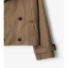 Chaqueta trench corta de Gabardine
