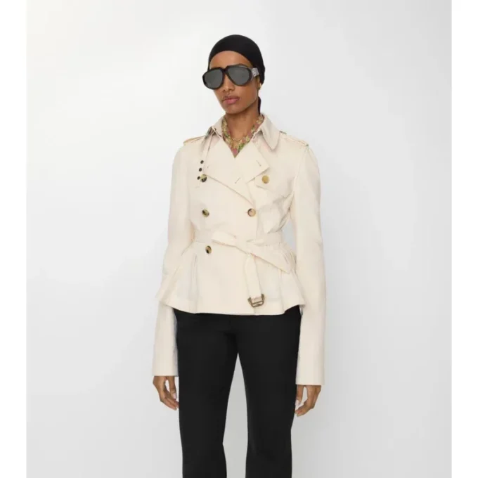 Chaqueta trench Isabella de algodón