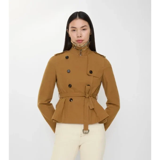 Chaqueta trench Isabella de algodón