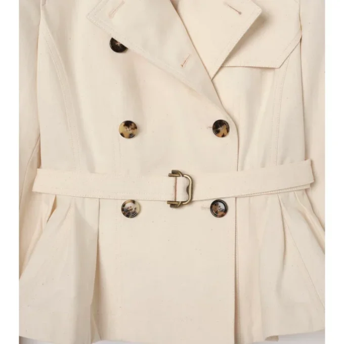 Chaqueta trench Isabella de algodón