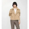 Chaqueta trench Mayfair corta de Gabardine