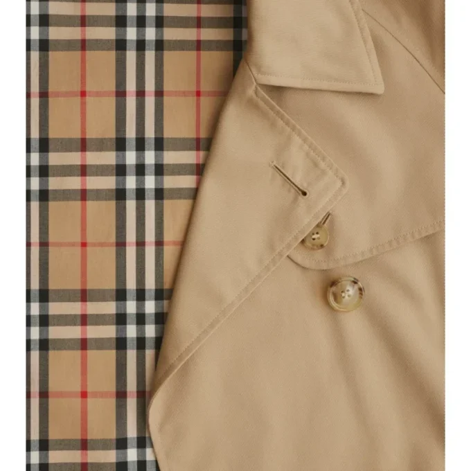 Chaqueta trench Mayfair corta de Gabardine