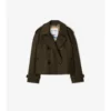 Chaqueta trench Mayfair corta de Tropical Gabardine