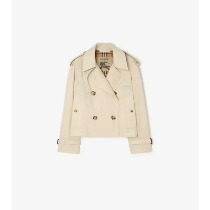 Chaqueta trench Mayfair corta de Tropical Gabardine